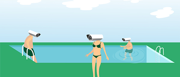 Videovigilancia en piscinas