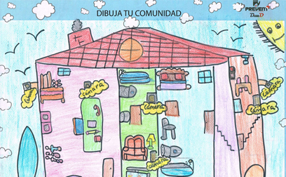 Primer premio dibuja tu comunidad segura
