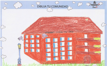 Segundo premio dibuja tu comunidad segura