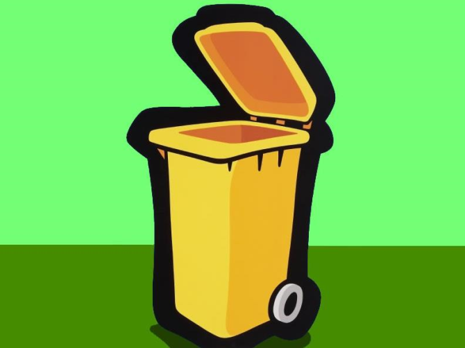 ¿Cómo debemos proceder si nos roban el cubo de basura de nuestra comunidad?