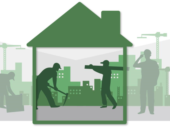 ¿Cómo debe proceder la Comunidad de Vecinos si un propietario comienza obras ilegales en su vivienda?