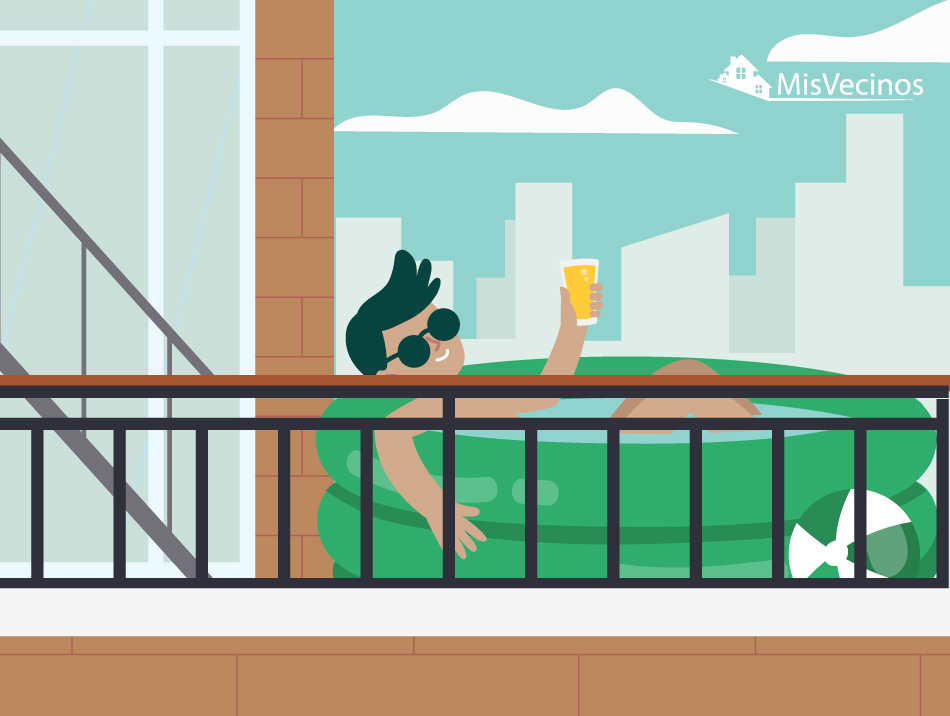 Evita colocar una piscina en tu terraza si no quieres problemas este verano